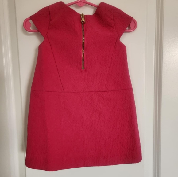 *2 for $20*Oshkosh Jumper dress in fuchsia with zipper pockets 18 months - Picture 4 of 5